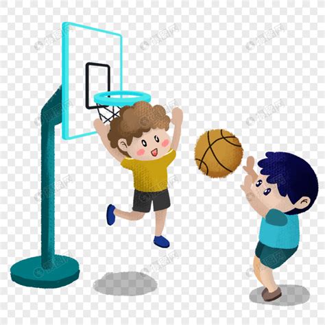 Gambar Kartun Bermain Basket
