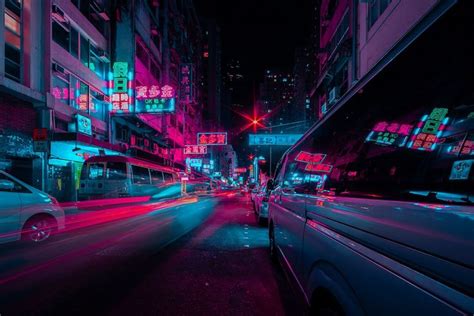 Electric Photos Capture The Energetic Buzz Of Hong Kongs Nighttime