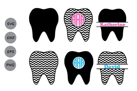 Download Tooth SVG, Tooth Monogram SVG, Teeth SVG, Dentist Tooth ...