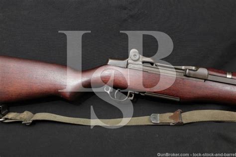 Springfield M1 Garand 30 06 Semi Automatic Rifle Mfd 1942 Candr Lock