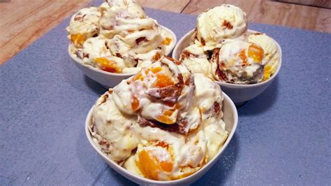 Homemade Mango Graham Ice Cream Youtube