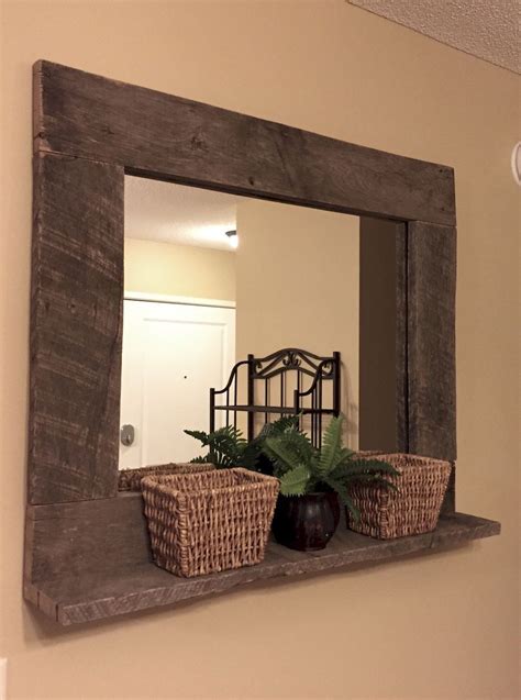 Affordable Diy Rustic Mirror For Bedroom Decorating Ideas 8