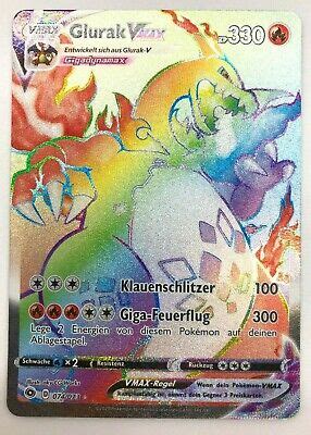 The good folks over at pokeguardian discovered that an offer up seller brad.mcfarland has auctions for the upcoming set including the shiny charizard vmax (sv107/sv122) from the japanese shiny star v. Pokemon Weg des Champs Glurak Vmax Rainbow 074/073 Deutsch ...