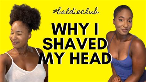 Baldieclub Why I Shaved My Head Youtube