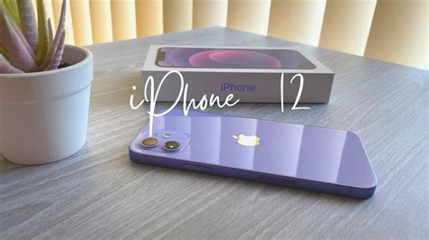 Purple Iphone 12 Unboxing 💜 Youtube