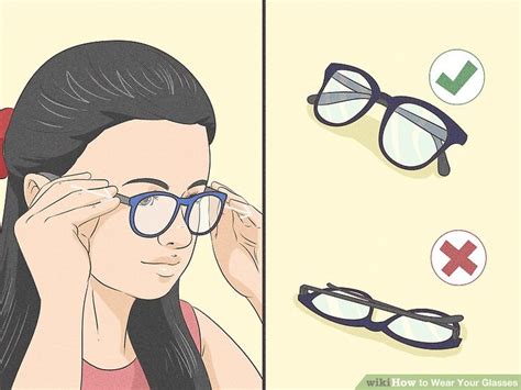 3 Ways To Wear Your Glasses Wikihow