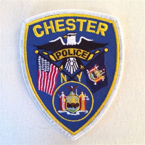 Chester NY Police | Police patches, Police badge, Police patrol