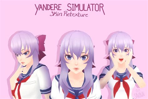 Yandere Simulator Skin Retexture By Savbun On Deviantart