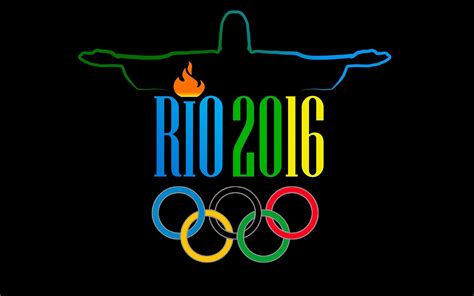 Download Wallpapers Brazil Emblem Olympic Games Logo Rio 2016 Rio De Janeiro 2016 Summer