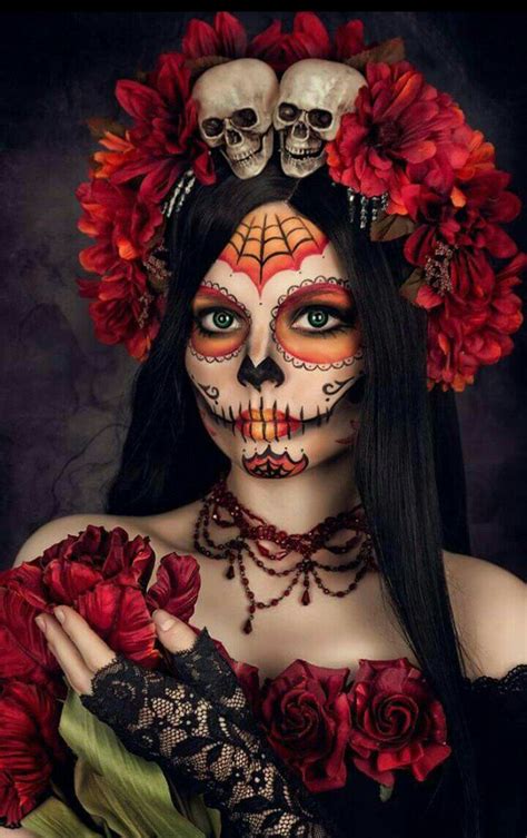 Mrs Lila Nhagemann52 Twitter Candy Skull Makeup Halloween Makeup Sugar Skull Sugar Skull
