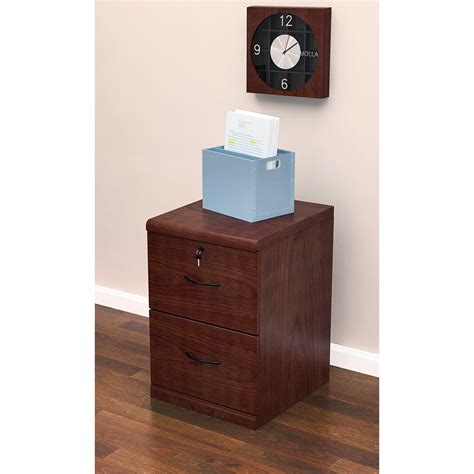 Select a filing cabinet with features like locking drawers for increased security or casters for mobility. 2 Drawer Vertical File Cabinet Letter Legal Wood Filing ...