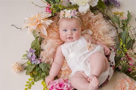 6 Month Old Girl Photo Ideas Archives Katie Corinne Photography S Blog