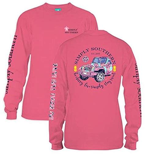 Simply Southern Be Classy Live Simply Stay Sweet Jeep Tee ...