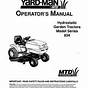 Yard Man Tiller Manual