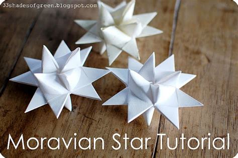 Paper Moravian Star Tutorial — Waconia Moravian Church