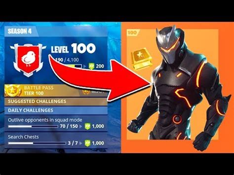 Level 1000, meowscles gold, peely gold. SEASON 4 XP GLITCH in FORTNITE FIXED! | Omega GAMEPLAY in ...