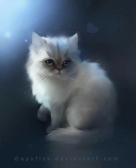 Cite White Cat Omg So Cute Draw Cat Cat Art Cute Cats Cute Animal