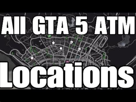 It is not easy to locate or get full address of an atm by its atm number (actually it is called atm id). Where are All GTA 5 Cash Machines Located - All Atm Bank ...