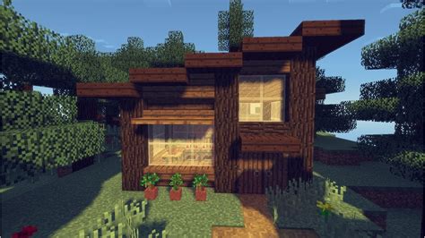 Smart redstone bunker map for minecraft. Wood Cabin - A Minecraft House In Minutes - YouTube