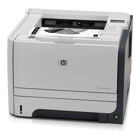 Try that as your driver. HP LASERJET P2050