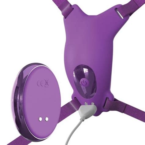 Fantasy For Her Ultimate Remote Controlled Butterfly Strap On Sex Toy