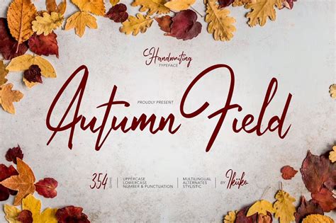 26 Best Autumn Fonts For Fall Themed Designs For 2023