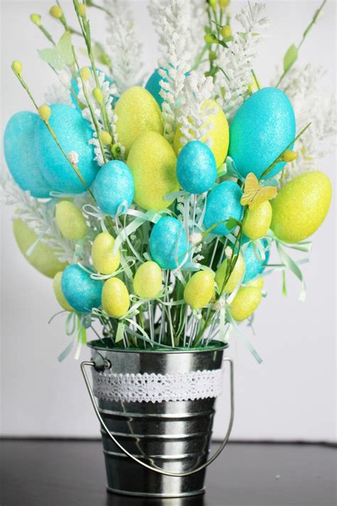 Easy Easter Egg Flower Arrangement Frugal Mom Eh