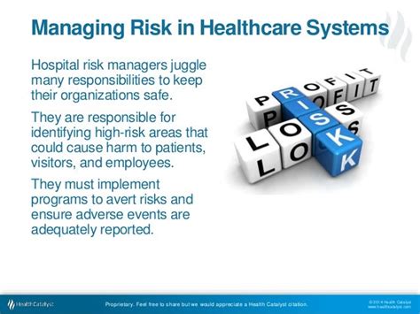 Streamlining The Risk Management Process In Healthcare To Improve Wor