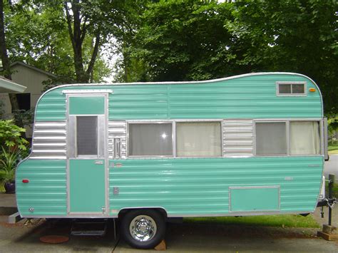 Vintage Canned Ham Travel Trailer Campe I Want All Renovated For Off