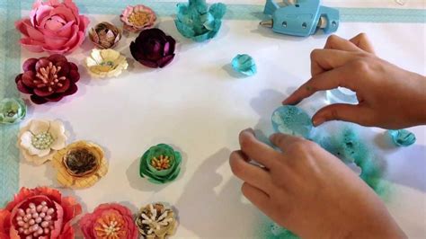Make Your Own Paper Flowers With The Bloom Impressions Tool Youtube