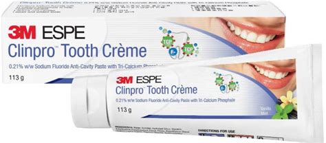3m Clinpro Tooth Creme 021 Sodium Fluoride Anti Cavity Toothpaste