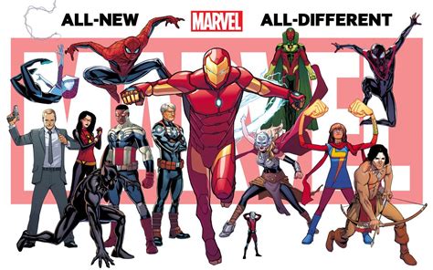 All New All Different Marvel Universe Reboot Revealed Updated