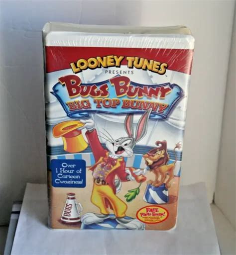 Looney Tunes Bugs Bunny Big Top Bunny Vhs Sealed 1800 Picclick