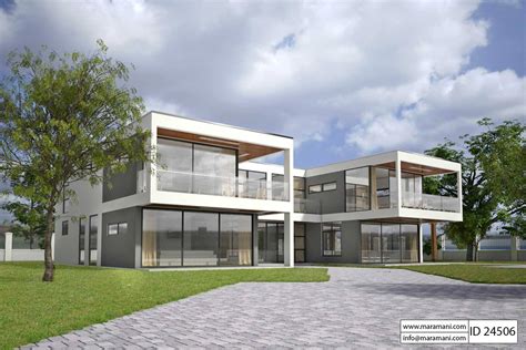 Modern Glass House Design Id 24506 House Plans By Maramani
