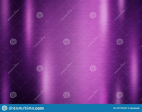 Purple Metal Texture With Light Reflection Design Background Stock