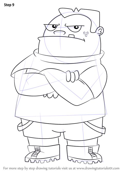 Remember that you can also trace the first outline section of each character to help you get a start with your drawing! Step by Step How to Draw Buford van Stomm from Phineas and ...