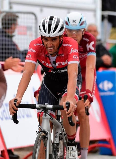 Alberto Contador Finishes The 11th Stage Of The Vuelta A España