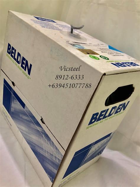 Belden 1583a Cat 5 Cable Utp Unshielded Awg24 Gray Data Lan Cable Cat5e