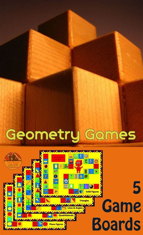 Geometry Games With Quadrilaterals Plane Figures Lines Solids And