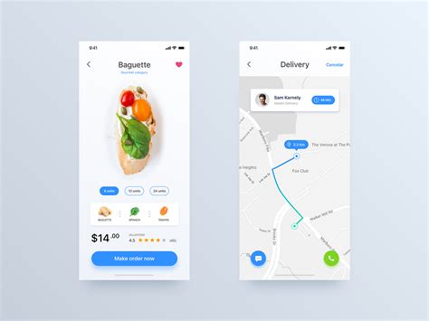 Delivery App Daily Ui Challenge 20 By Angel Villanueva On Dribbble