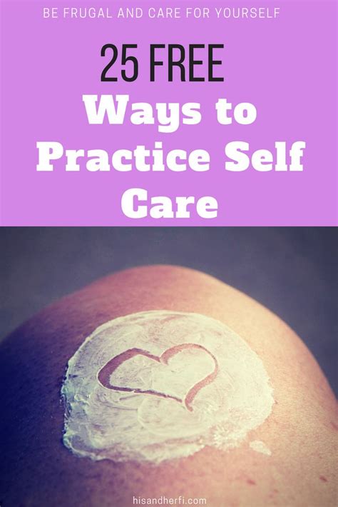 25 free self care ideas to practice his and her fi post self care self care