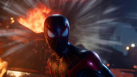 Spiderman Ps5 Miles Morales 4k 2021 Wallpaper