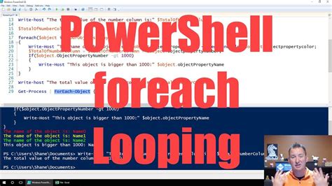 How To Use Powershell Foreach Youtube
