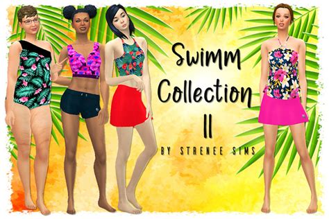 Sims 4 Cc Maxis Match Bikinis And Swimwear Girls Guys Fandomspot