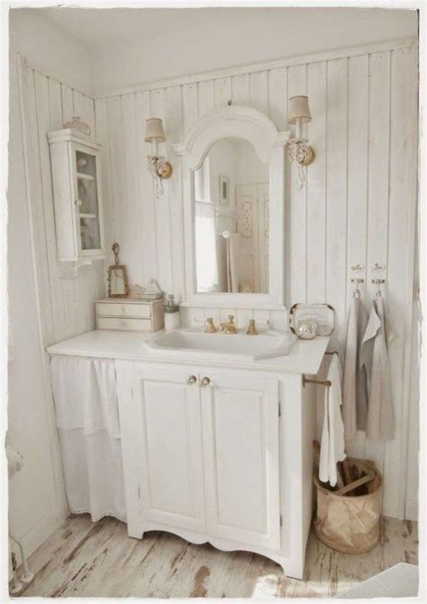 Vintage Farmhouse Bathroom Remodel Ideas On A Budget 20 Shabby Chic