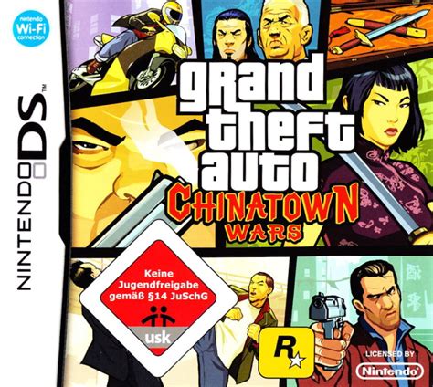 Grand Theft Auto Chinatown Wars 2009 Nintendo Ds Box Cover Art Mobygames