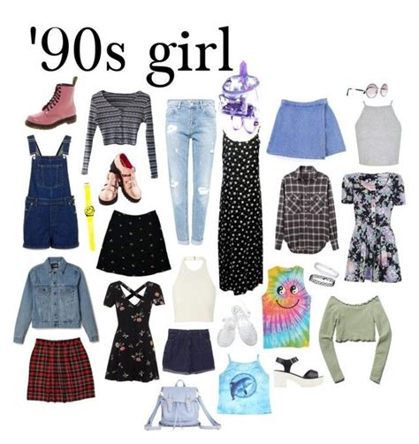 90s Fashion Essentials By Heyelizabethh Liked On Polyvore Fashion