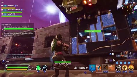 Fortnite Stw Live No Vc Public Ssd Gaming Save The World Youtube