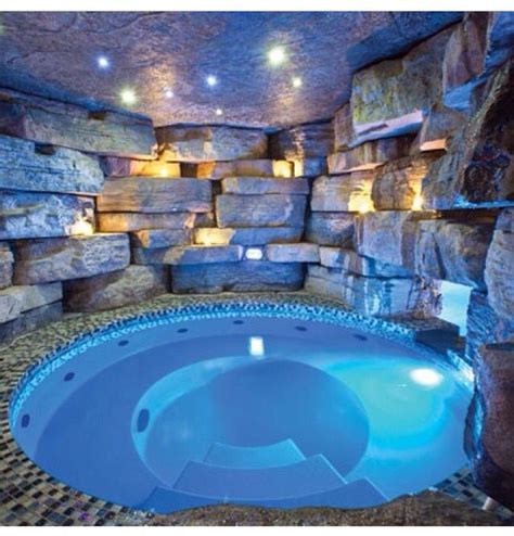 Grotto Indoor Hot Tub Indoor Jacuzzi Grotto Pool