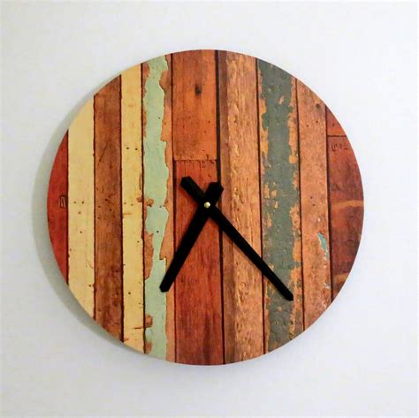 26 Extremely Creative Handmade Wall Clocks Style Motivation